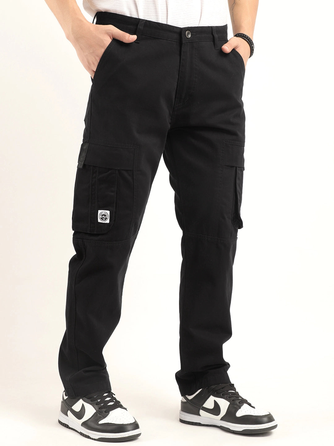 Guni Black Denim Cargo