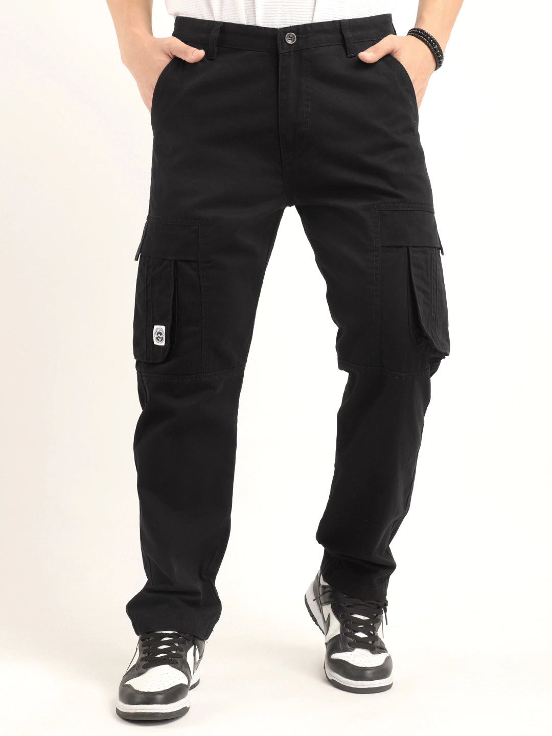 Guni Black Denim Cargo