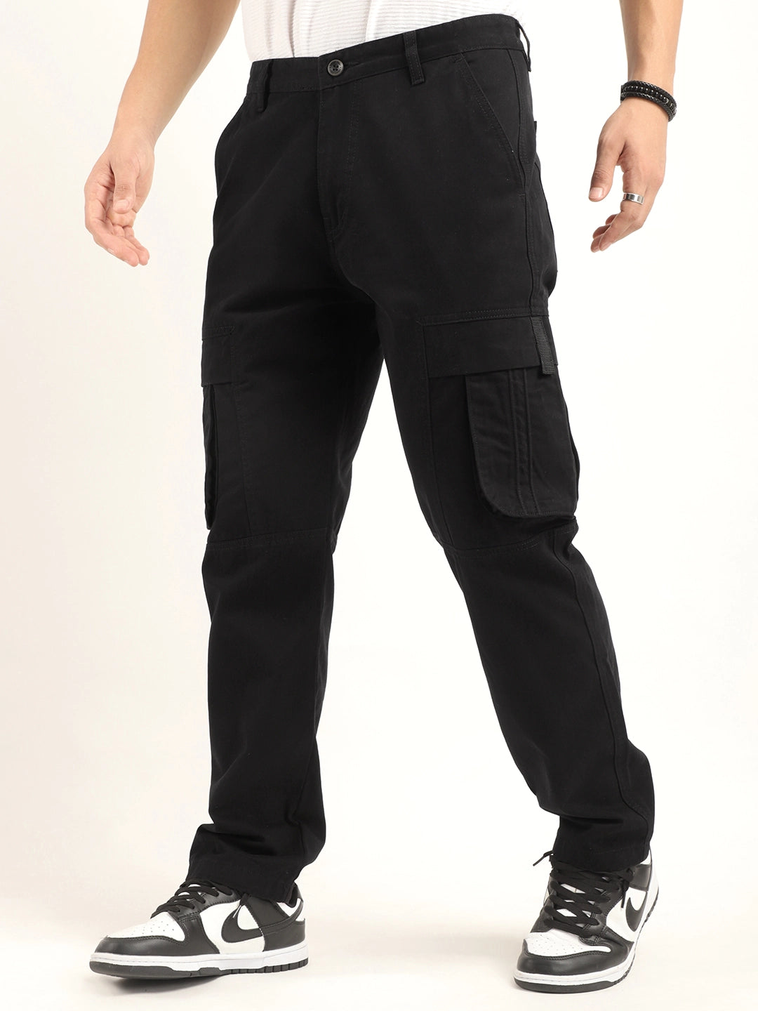 Guni Black Denim Cargo