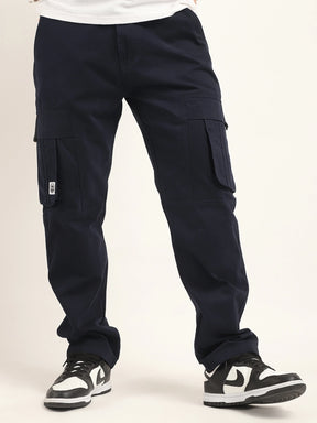 Guni Navy Blue Denim Cargo