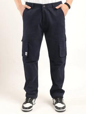 Guni Navy Blue Denim Cargo