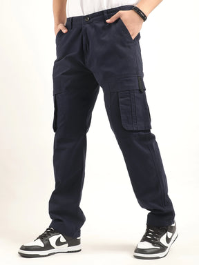 Guni Navy Blue Denim Cargo