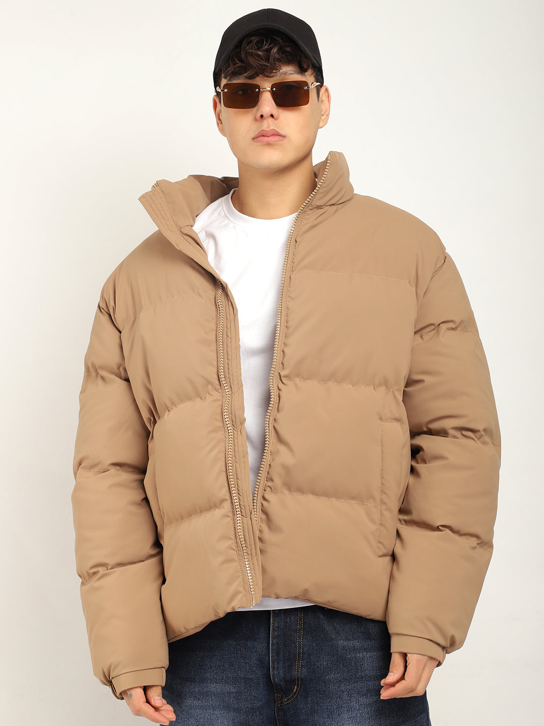 Oversized Puffer Jacket Men