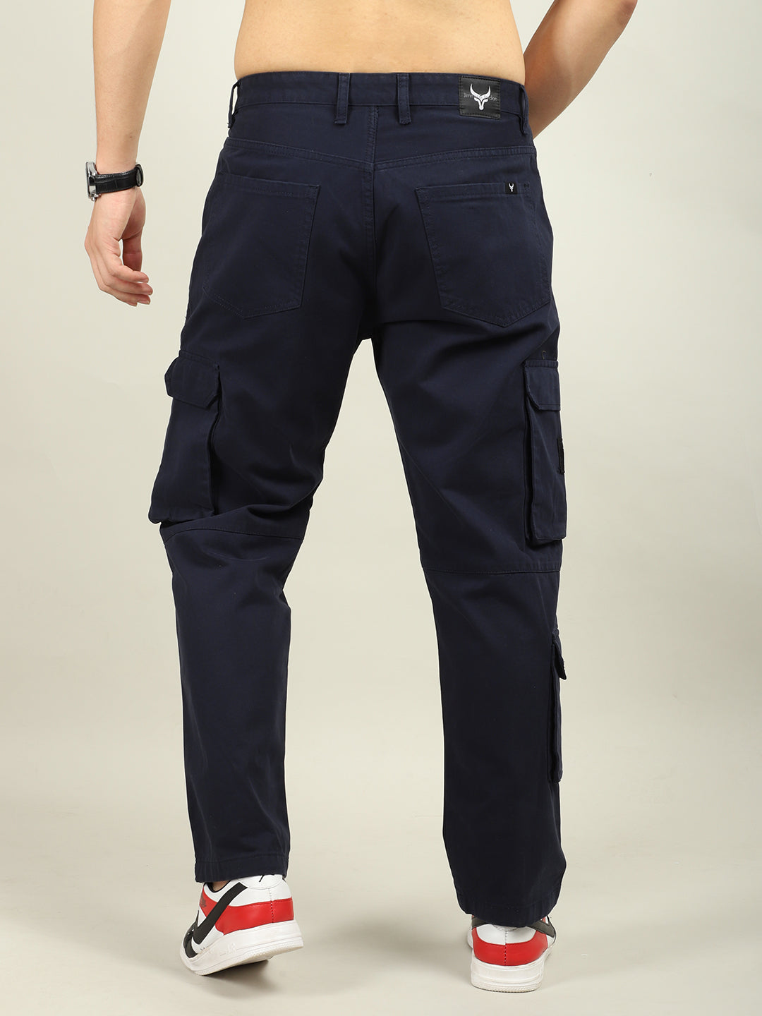 Fire Navy Baggy Fit 8 Pocket Cargo