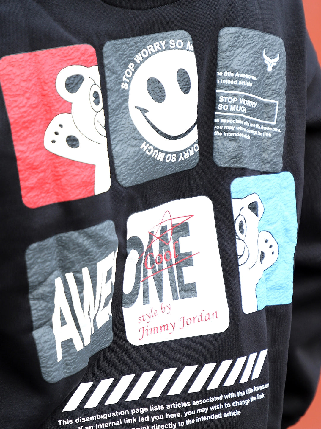 Lancaster Street Black Oversized Hoodie