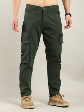 Dope Green Multipocket Denim Cargo