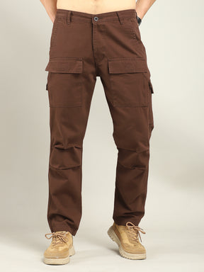 Glory Dark Brown Multi Pocket Cargo