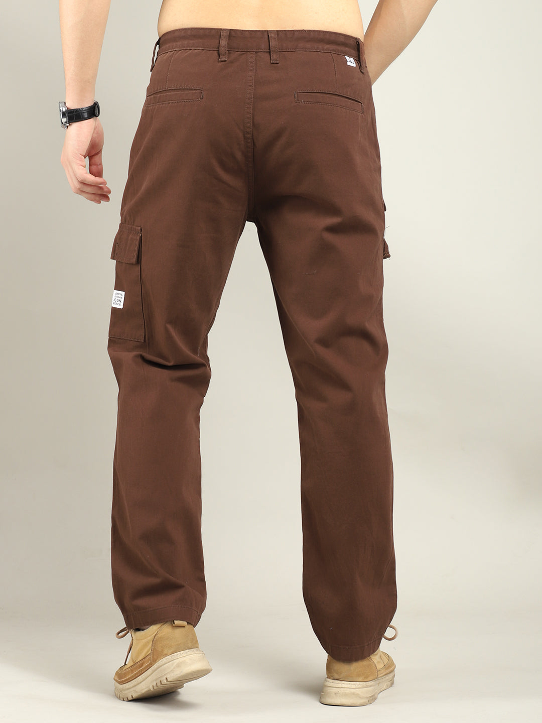 Glory Dark Brown Multi Pocket Cargo