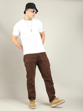 Glory Dark Brown Multi Pocket Cargo