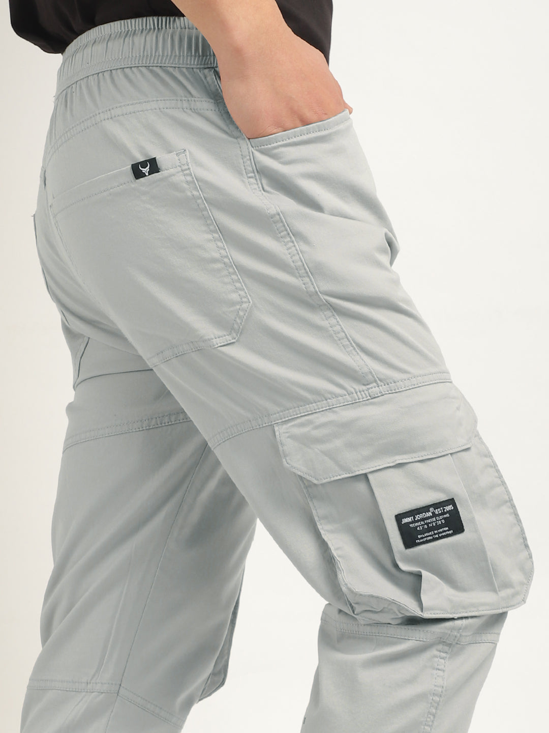 Royal Fleet Light Grey Cotton Cargo