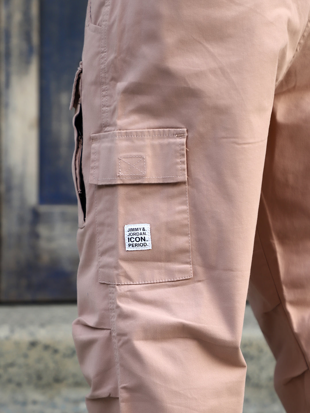 Riverside Rough Pink Cotton Cargo