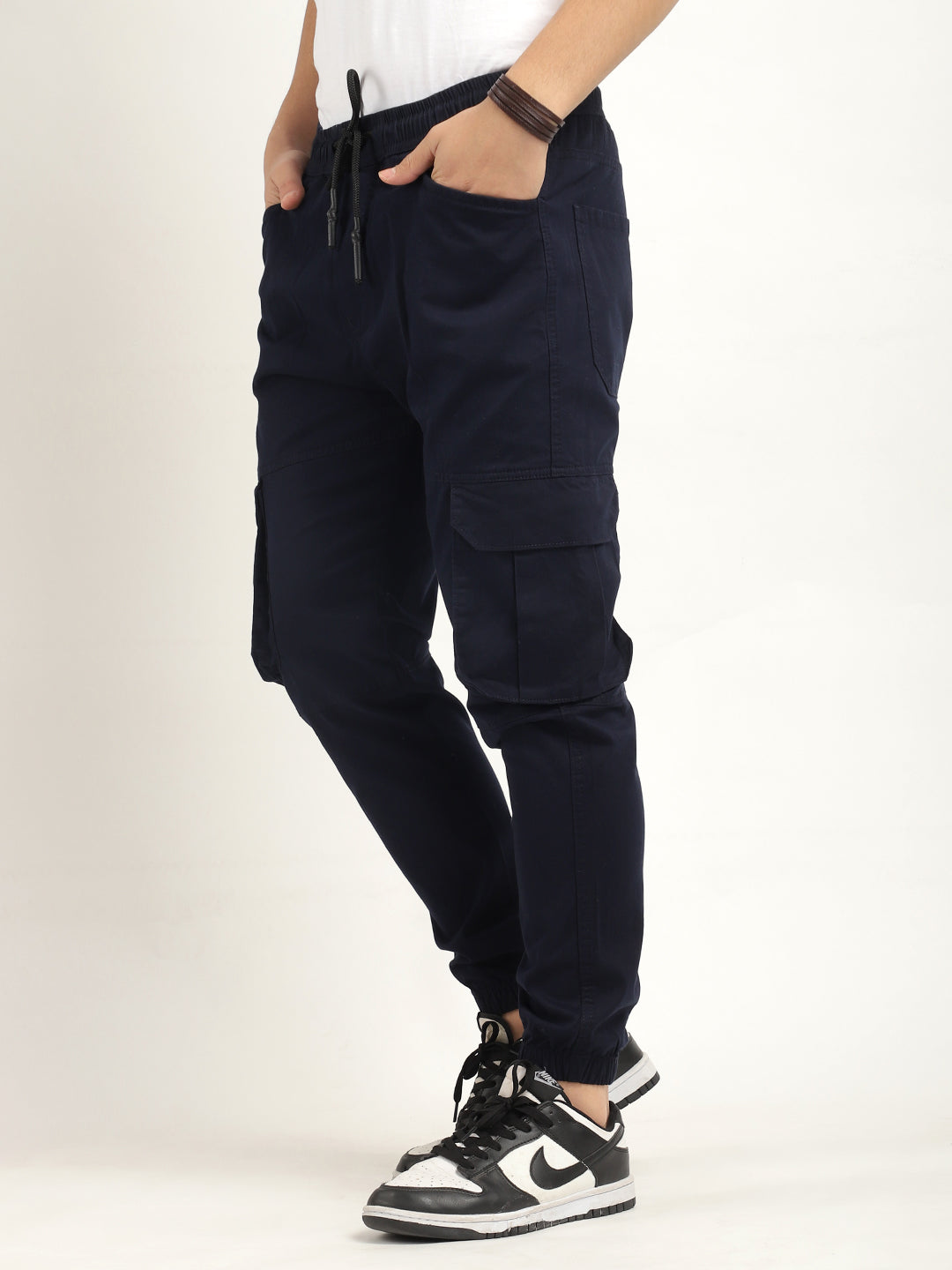 Royal Fleet Navy Blue Cotton Cargo