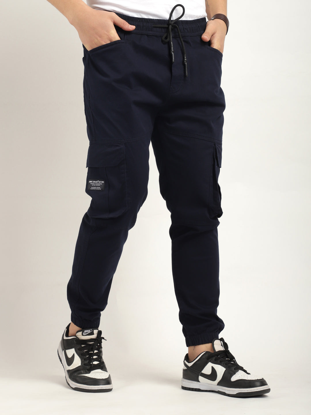 Royal Fleet Navy Blue Cotton Cargo