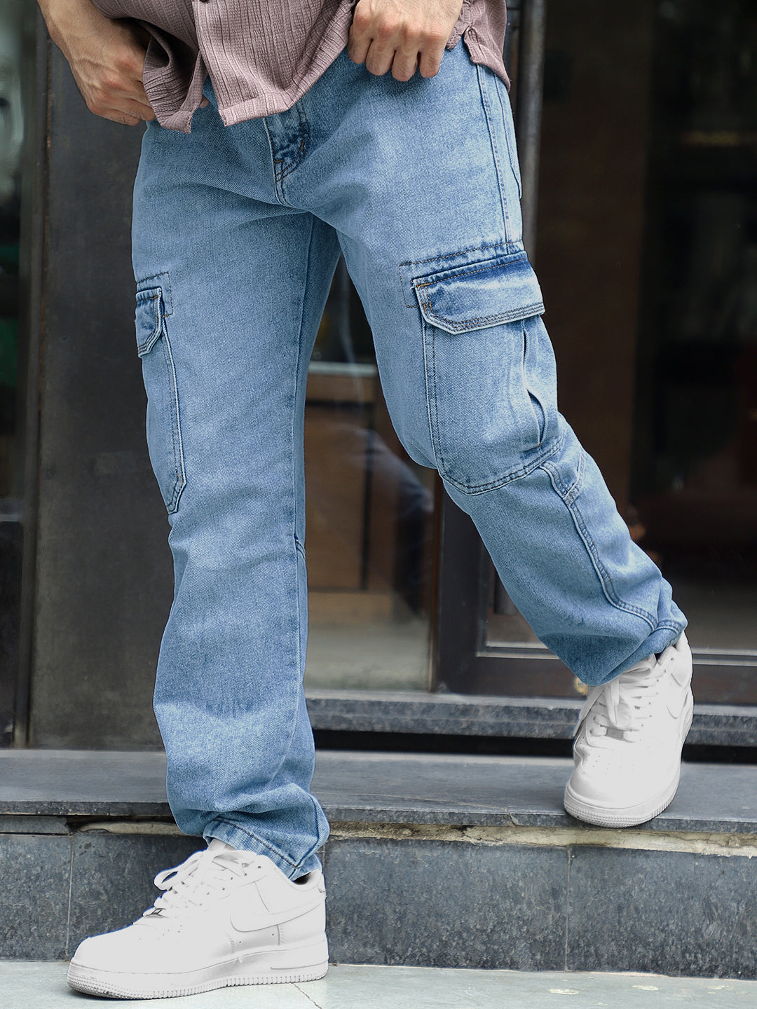 Zoom Classic Blue Denim Cargo