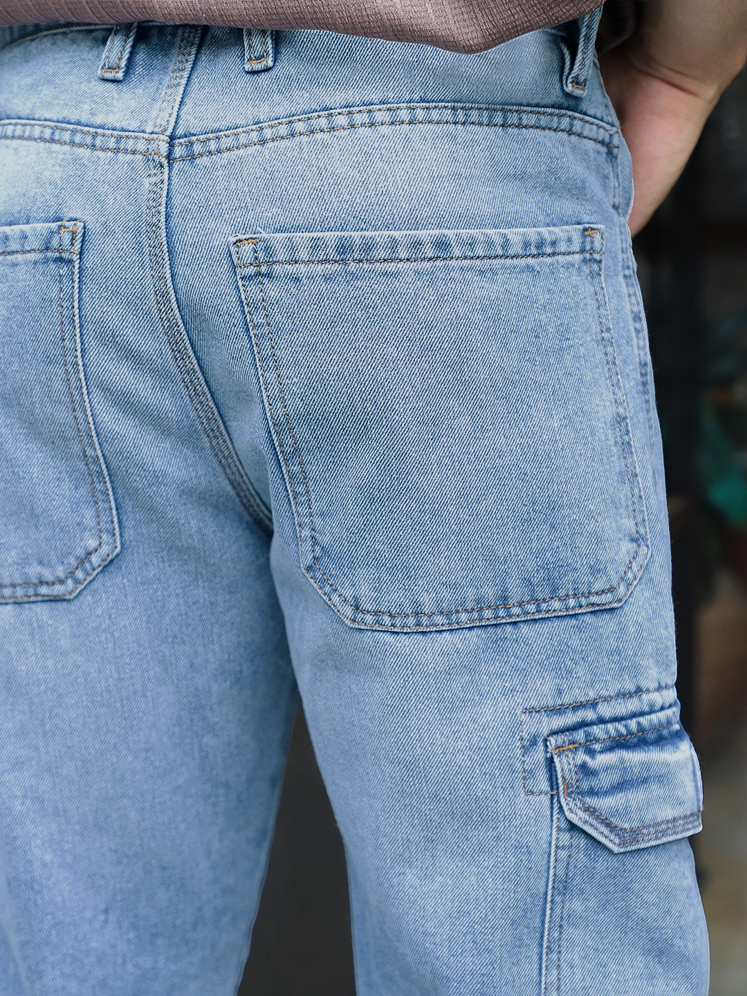 Zoom Classic Blue Denim Cargo