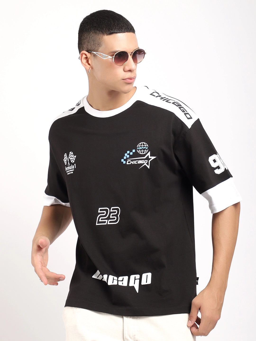 Men Black T-Shirt