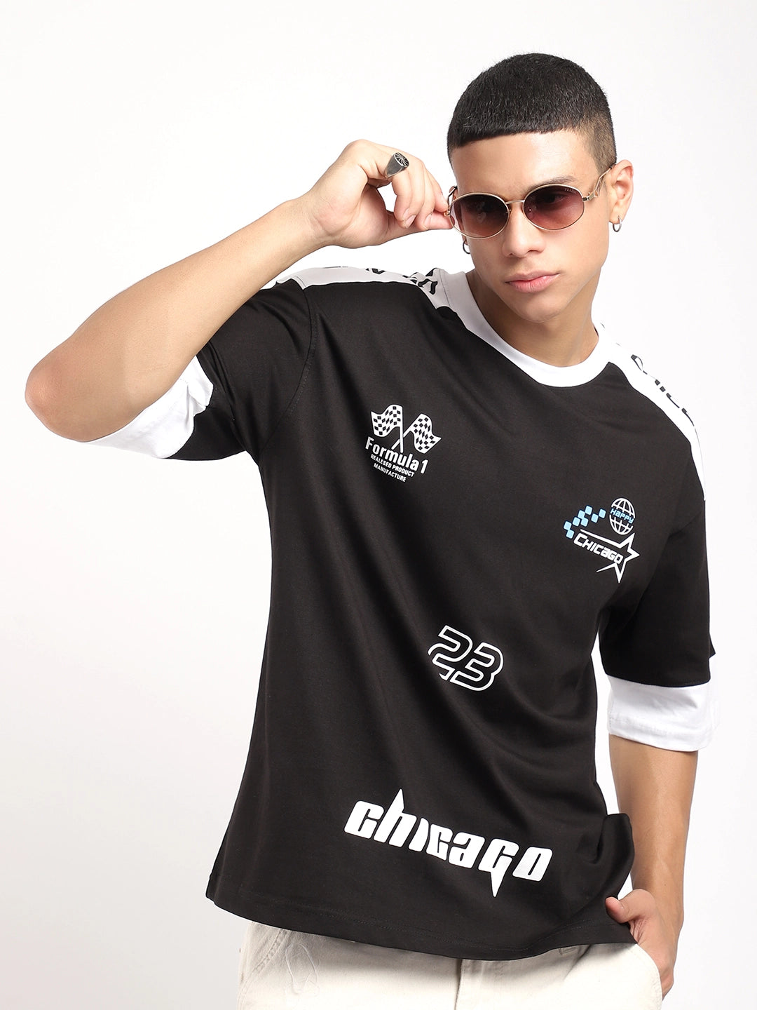 Men Black T-Shirt