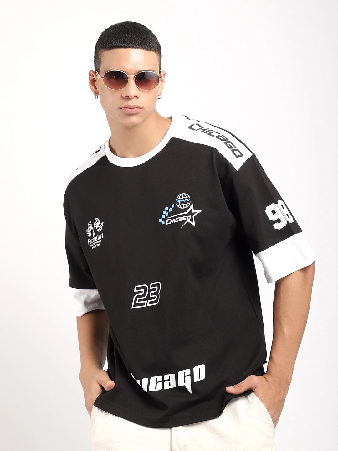 Men Black T-Shirt