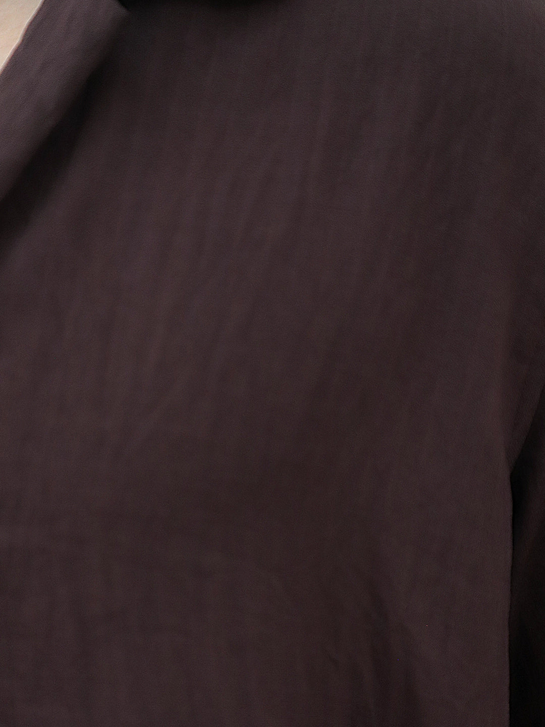 Leafline Dark Purple Half Sleeve Shirt