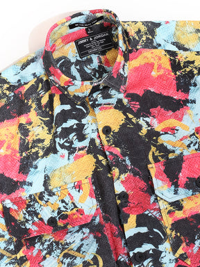 Multicolor Digital Print Shirt