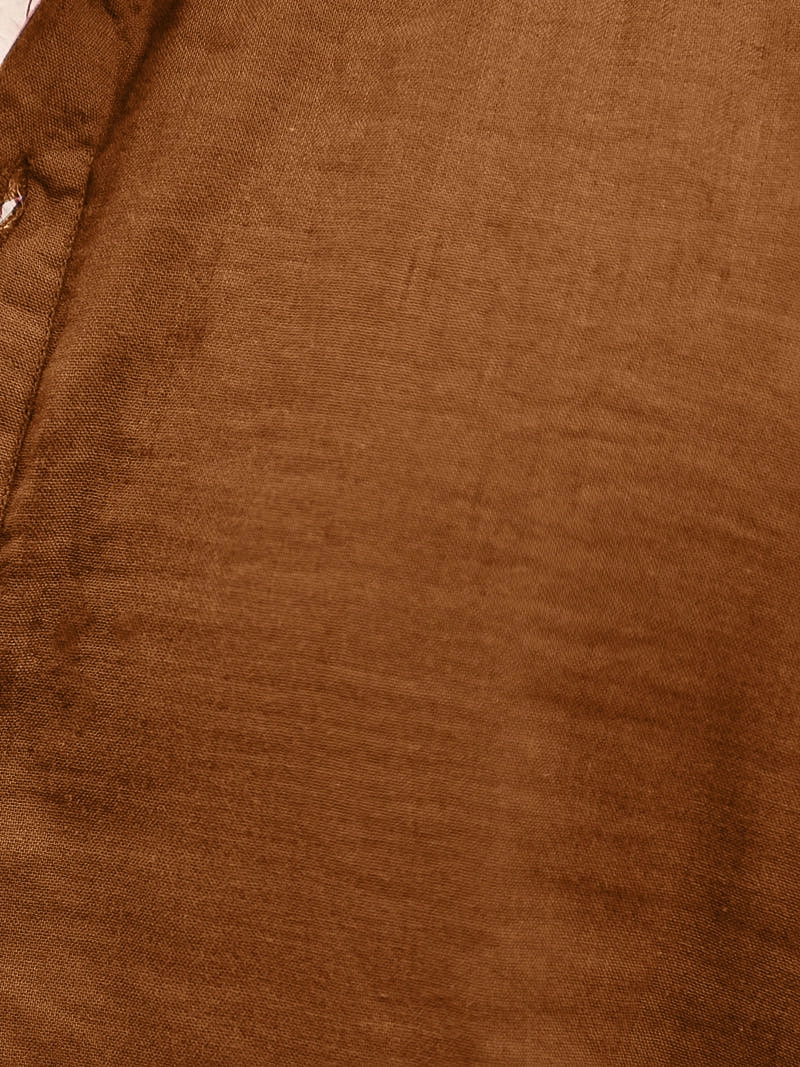 Fusion Drift Brown Kurta