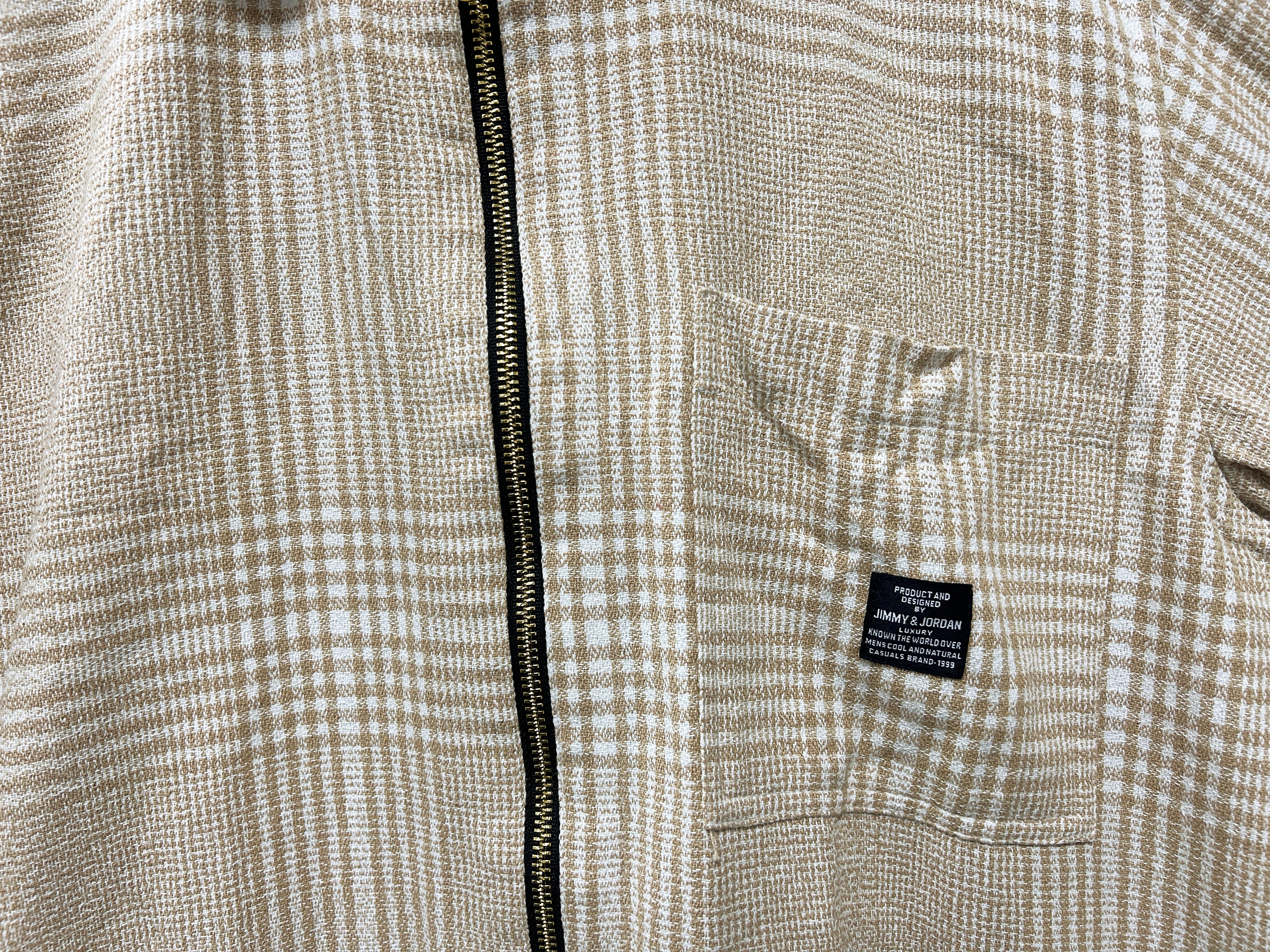 Core Atelier Beige Ribbed Shacket