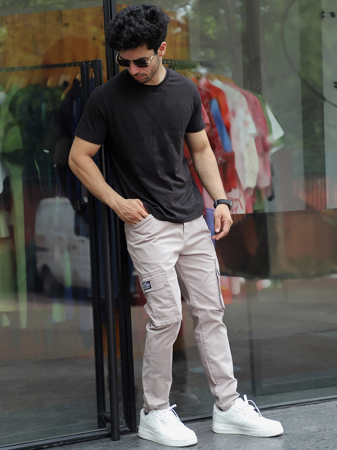 Tarnor Beige Cotton Cargo