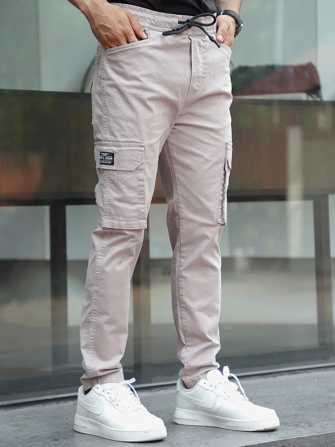 Tarnor Beige Cotton Cargo
