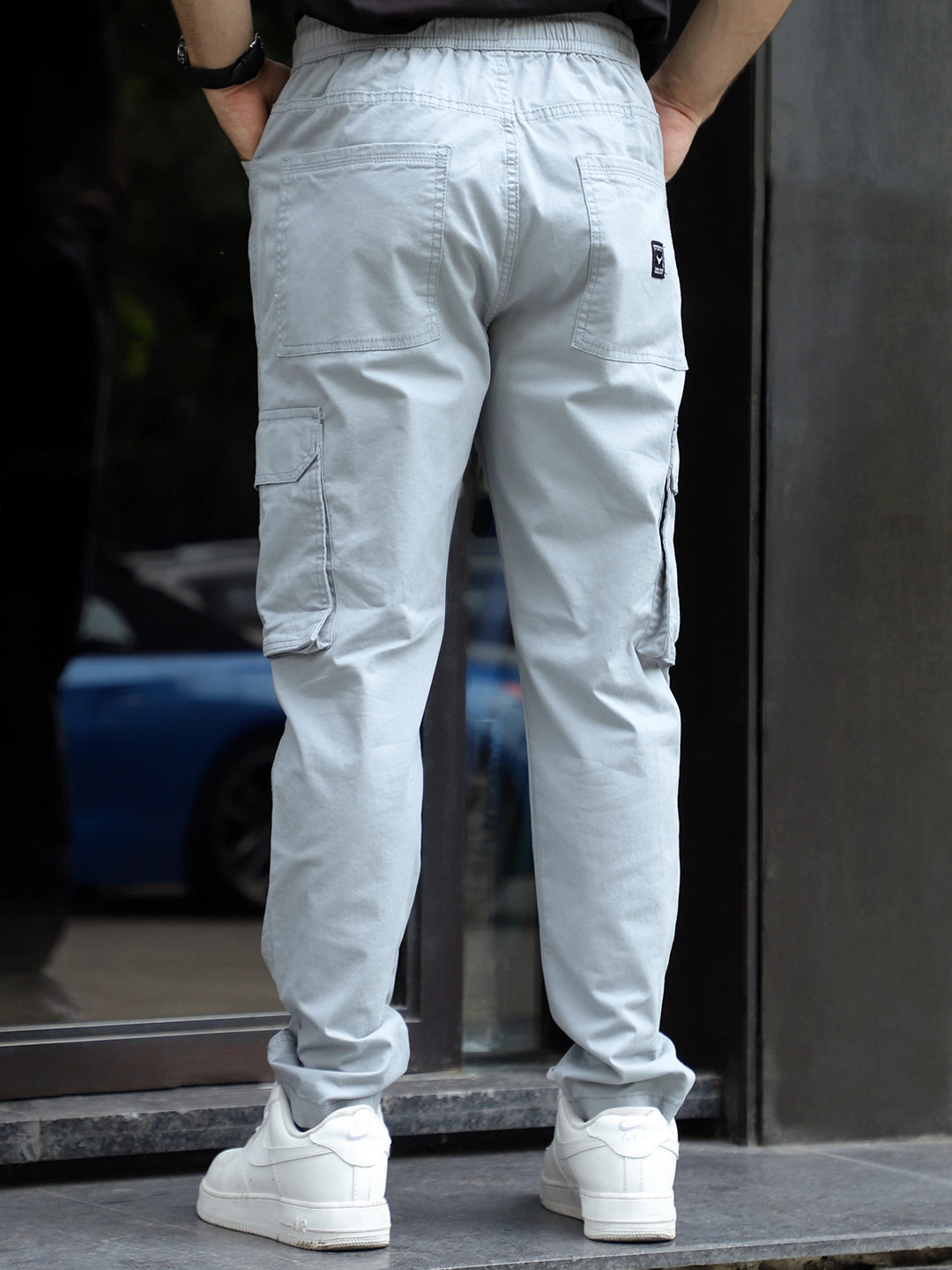 Tarnor Sky Blue Cotton Cargo