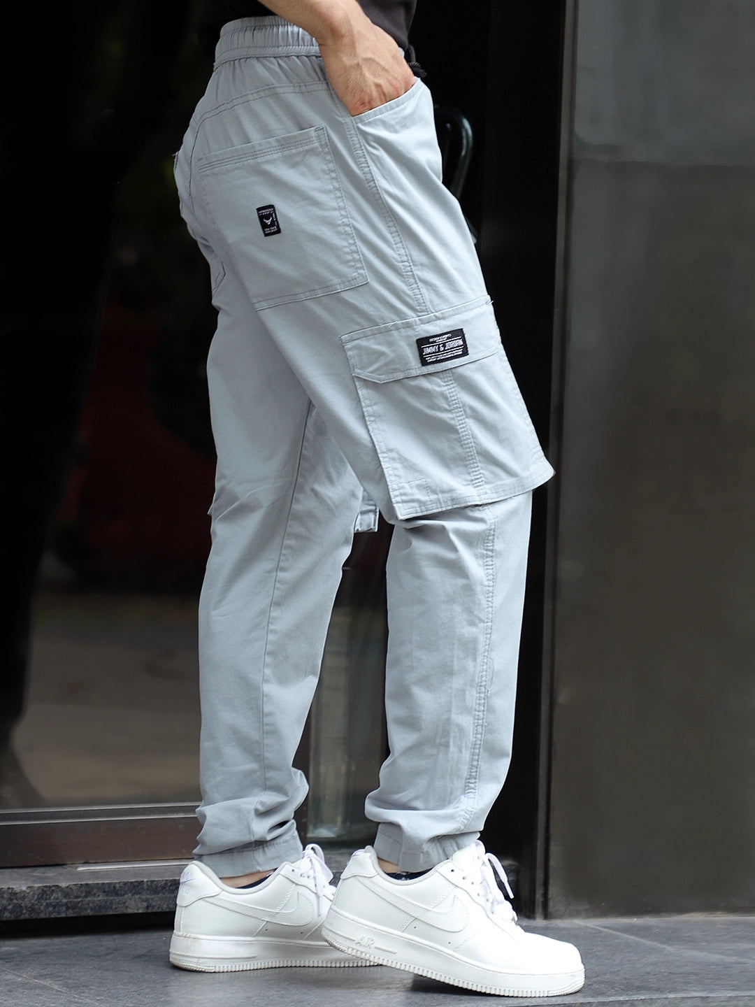 Tarnor Sky Blue Cotton Cargo