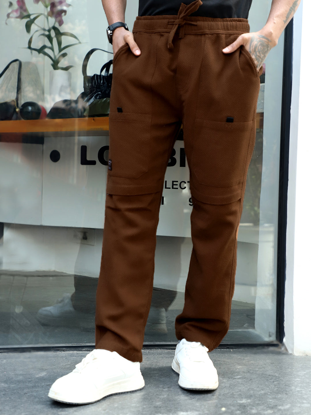 Snowhawk Brown Texture Cargo