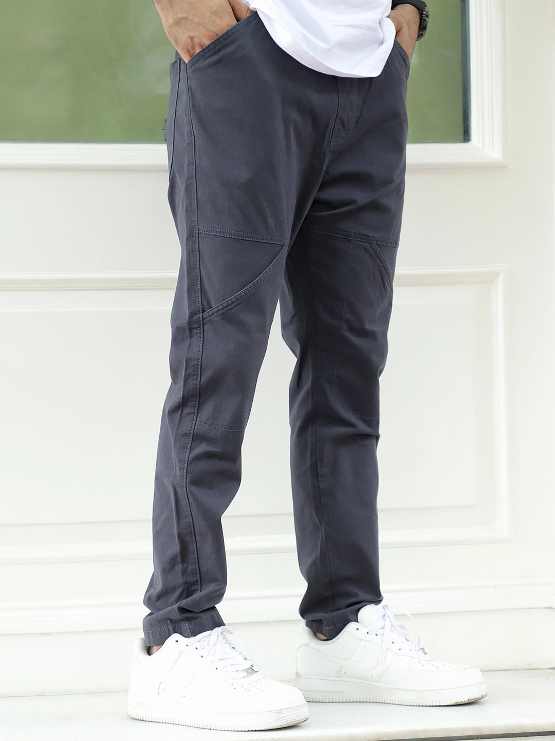 Barkridge Ash Grey Cotton Cargo