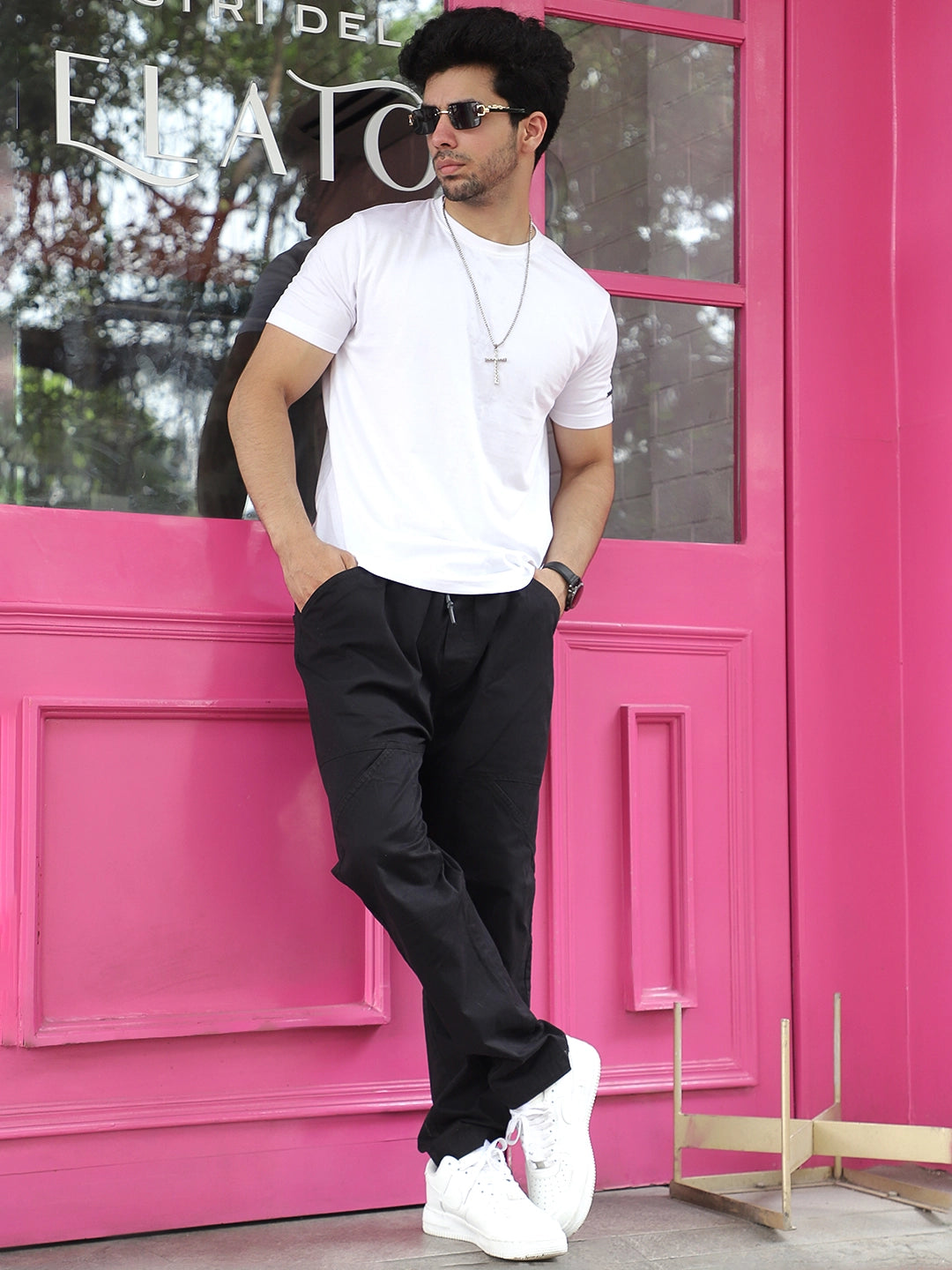 Barkridge Black Cotton Cargo