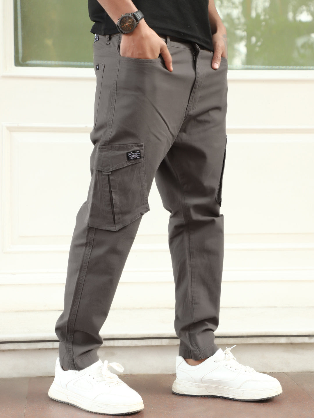 Bentley Duo Dark Grey  Cotton  Cargo