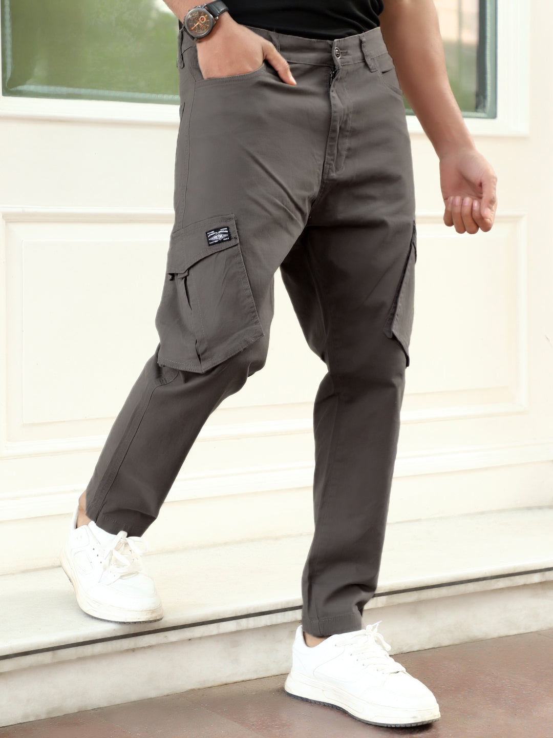 Bentley Duo Dark Grey  Cotton  Cargo