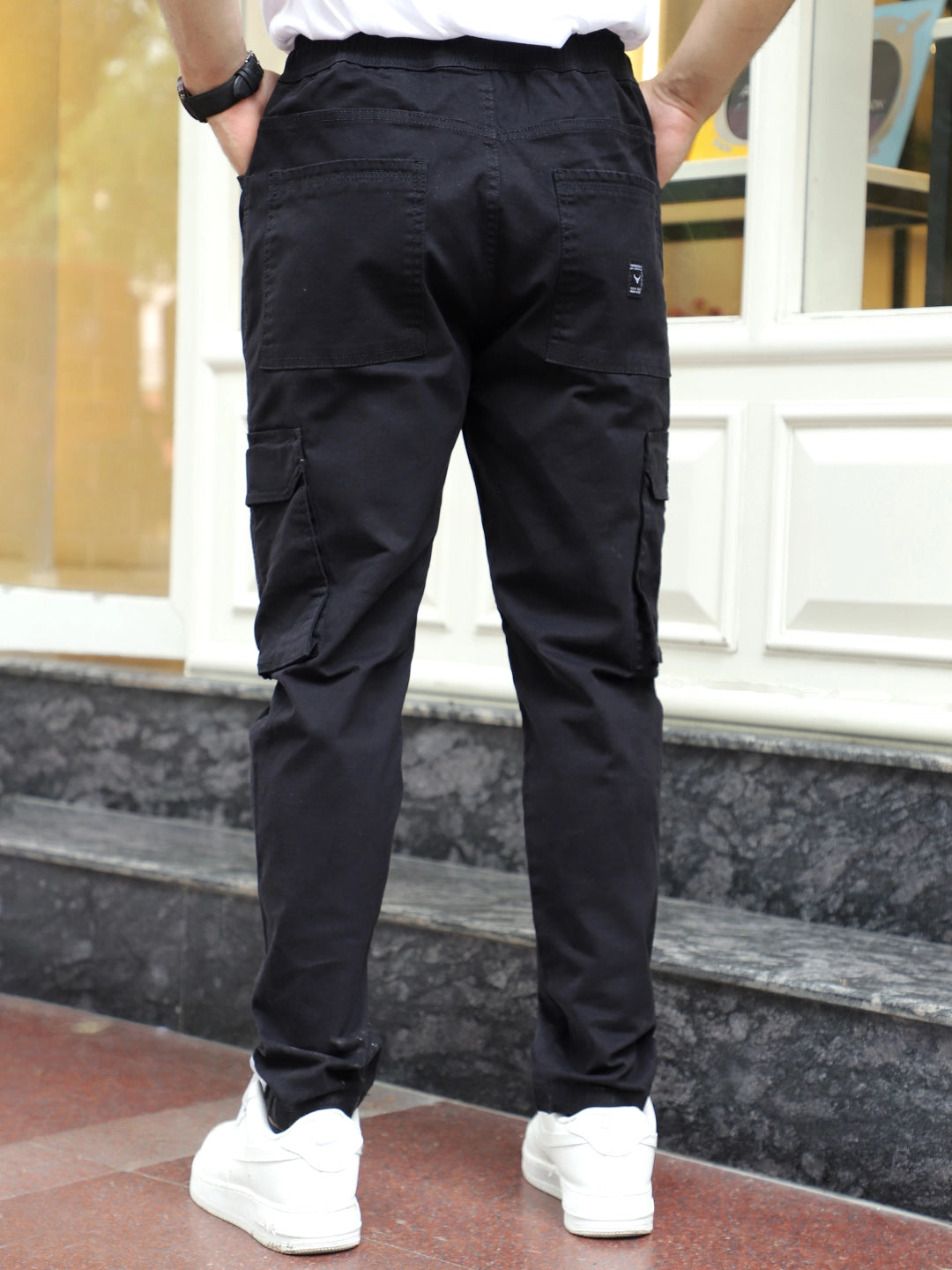 Tarnor Black Cotton Cargo