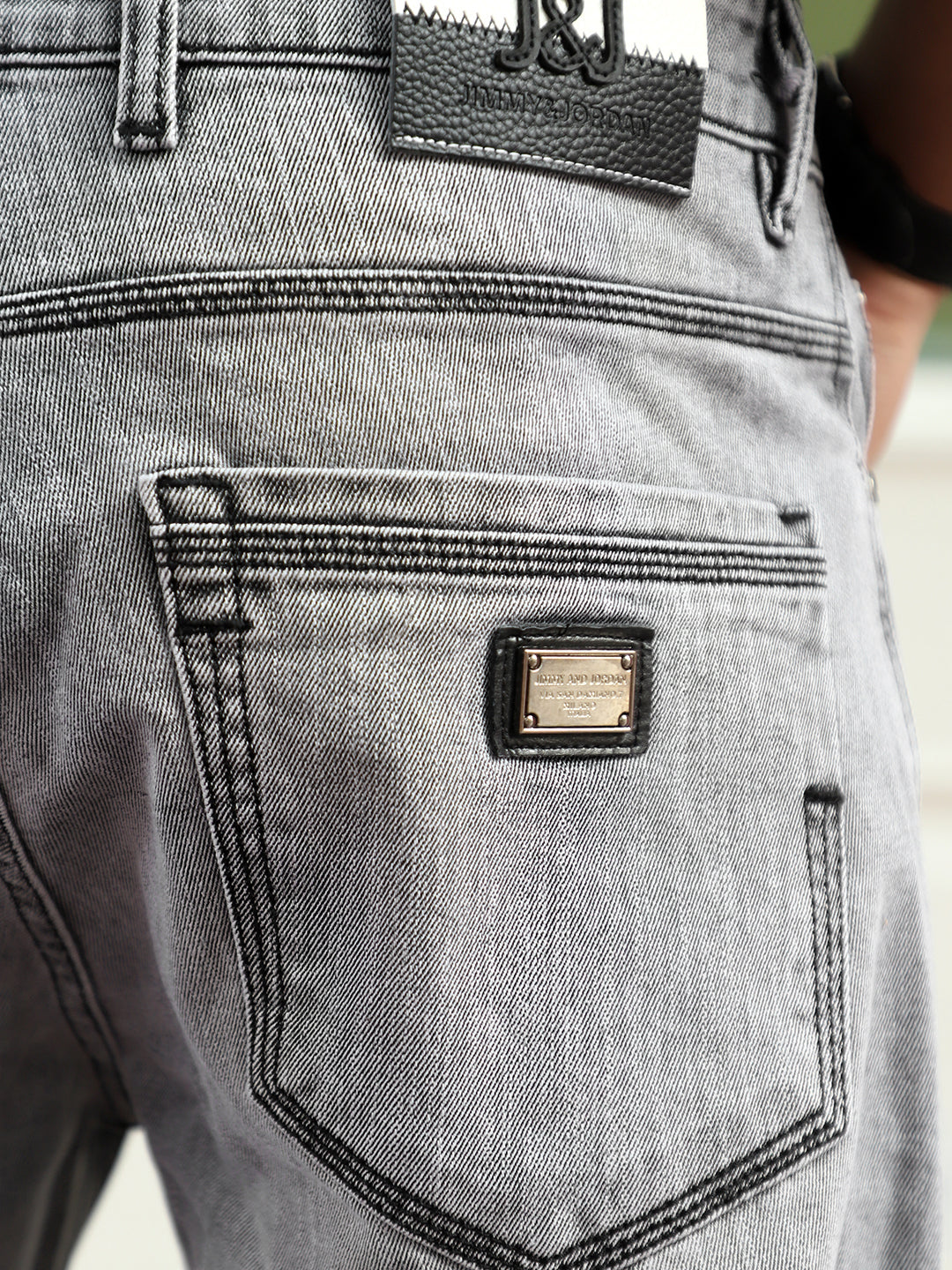 Chicago Light Grey Denim Jeans