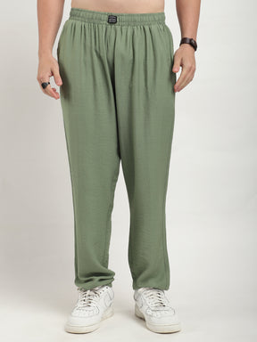 Linen Atlantica Pista Green Co-Ord Set