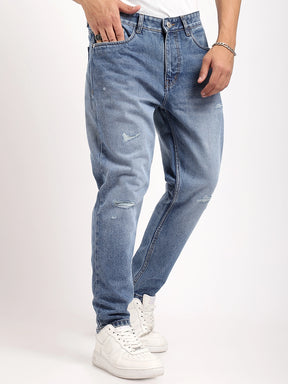 Marble Mist Light Blue Denim Jeans