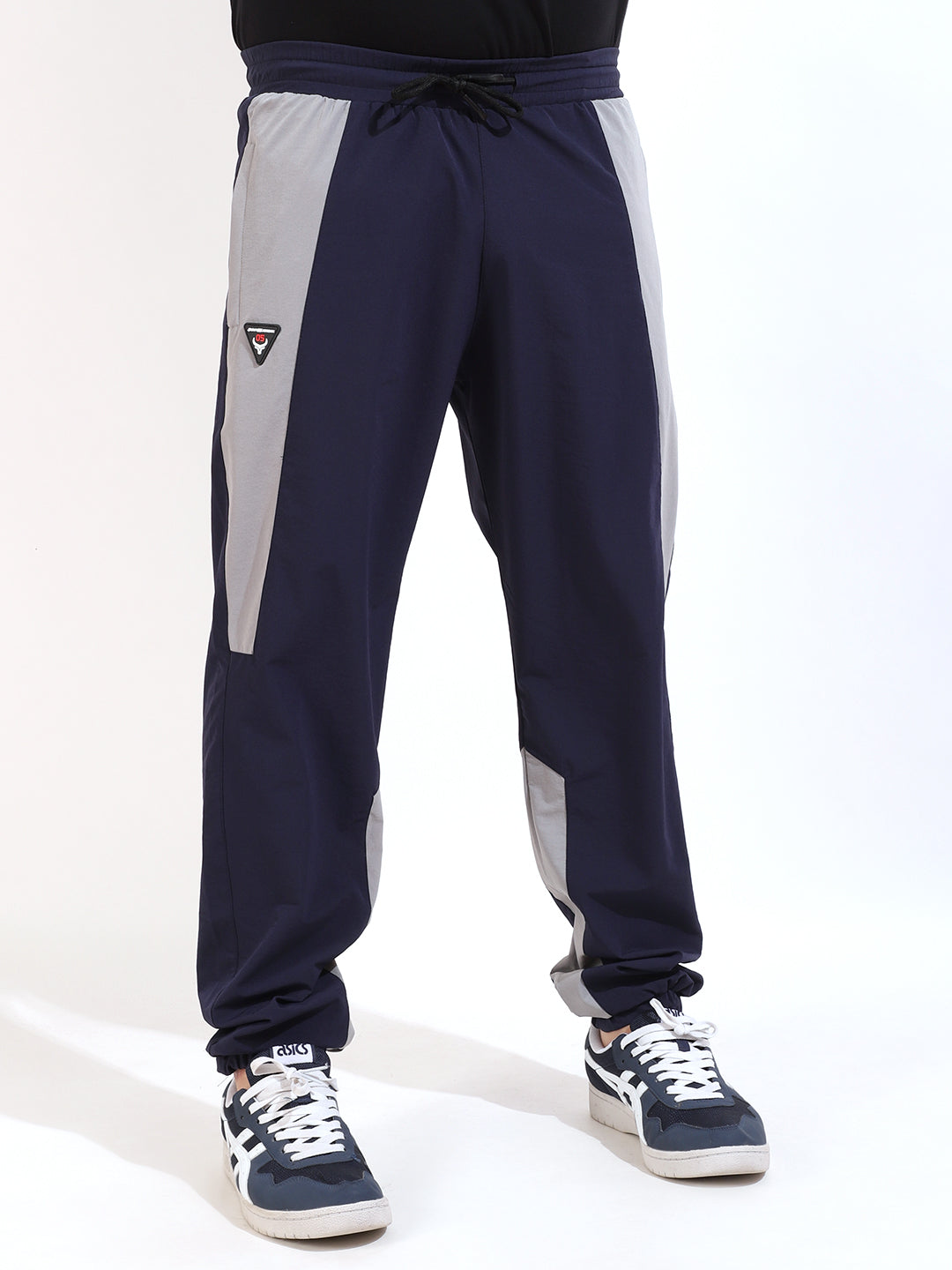 Navy Terry Lycra Fabric Trackpant