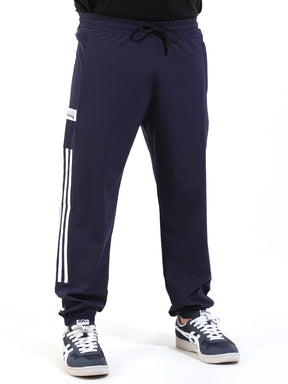 Navy Terry Fabric Trackpant