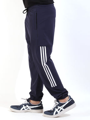 Navy Terry Fabric Trackpant