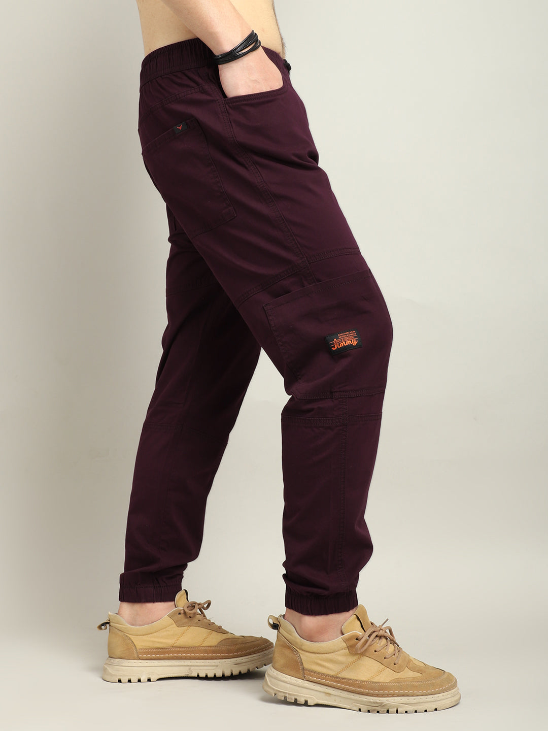 Purple Cotton Cargo