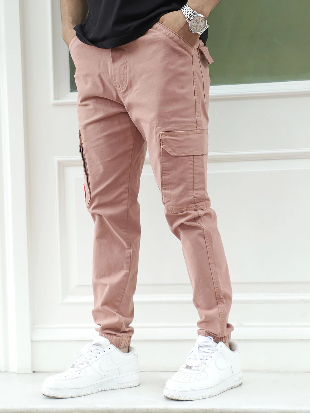 Loaded Luck Peach Cotton Cargo