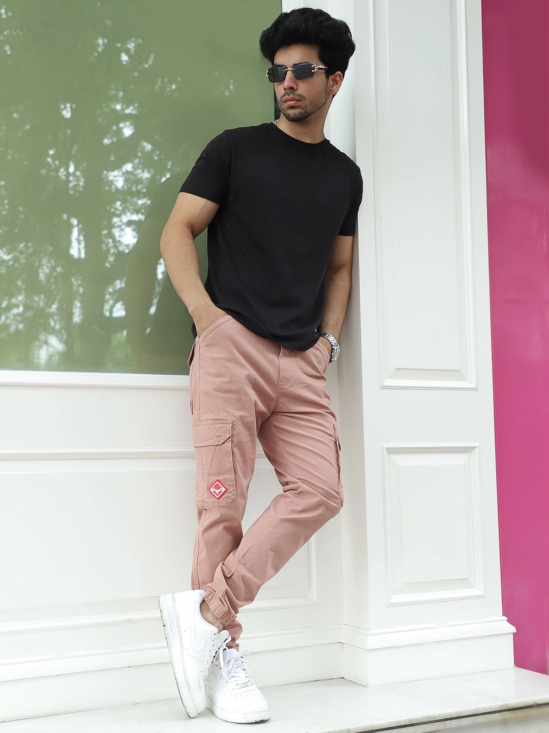 Loaded Luck Peach Cotton Cargo