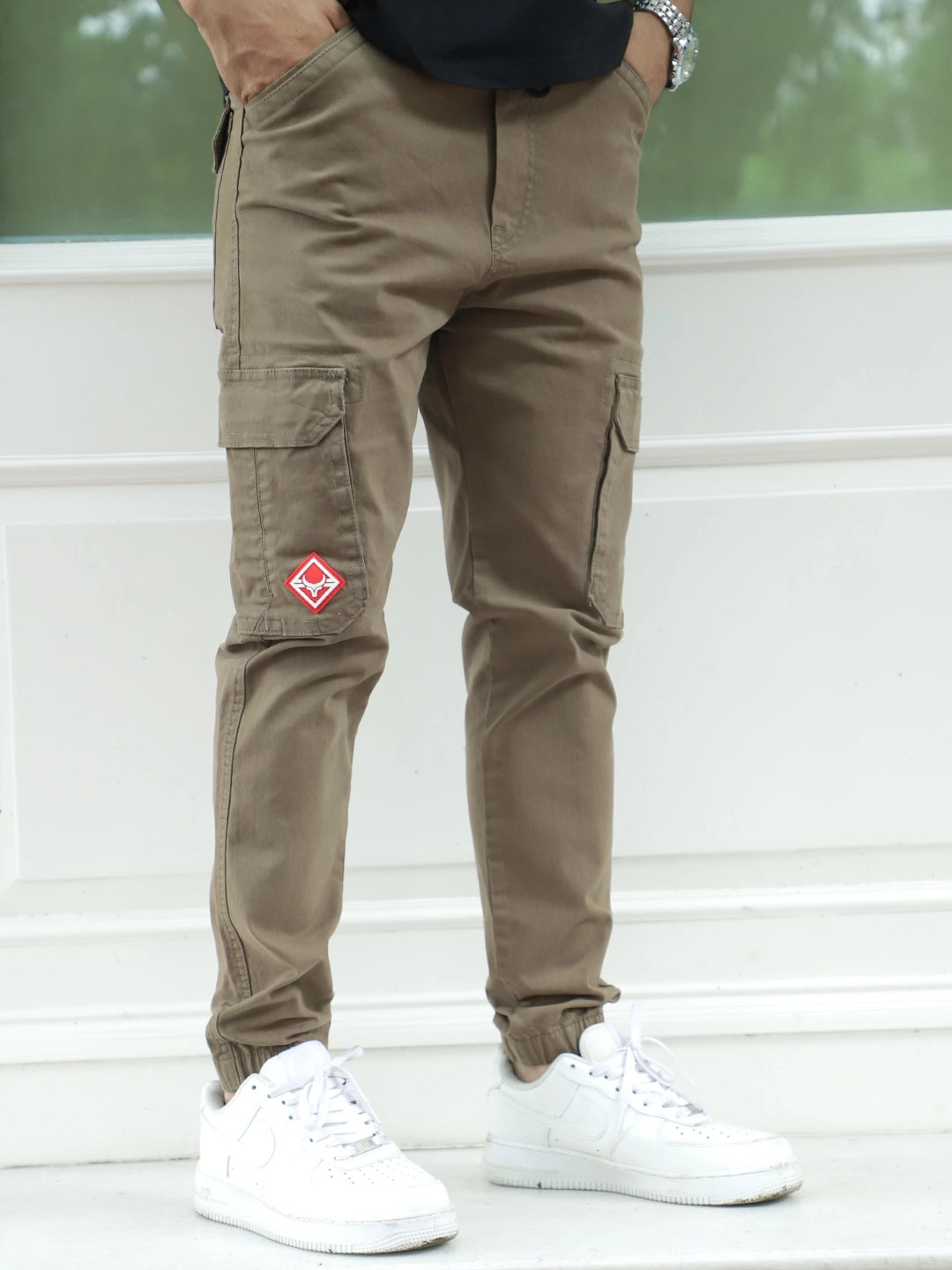 Loaded Luck Khaki Cotton Cargo