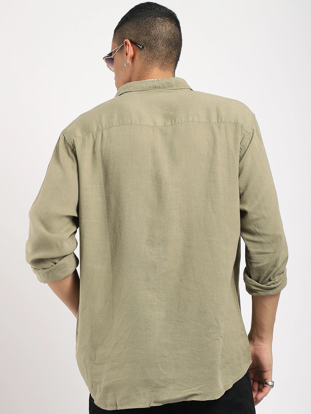 Green Full Sleeve Shirt
