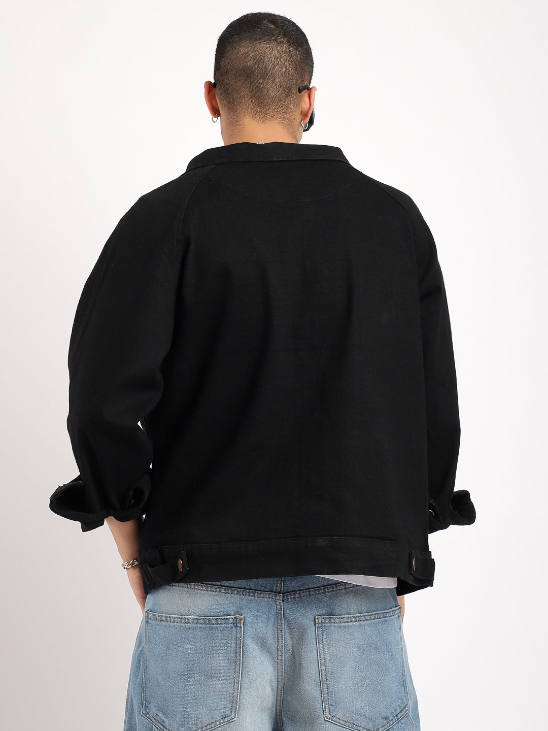 Prime Sculpt Black 4 Pocket Denim Jacket