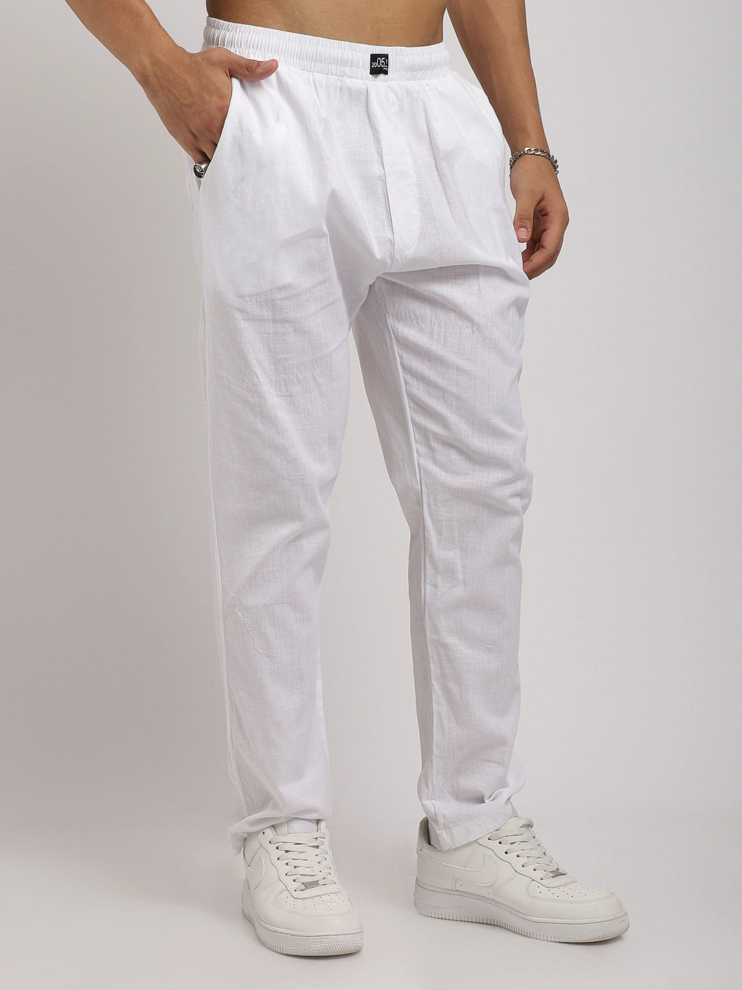 Boulevard White Cotton Co-Ord Set