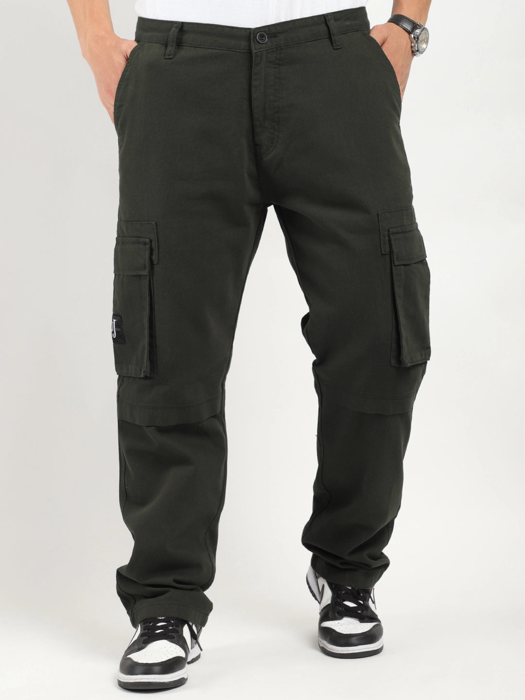 Tornado Full Length Dark Olive Plus size Cargo